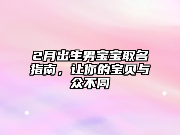 2月出生男宝宝取名指南，让你的宝贝与众不同